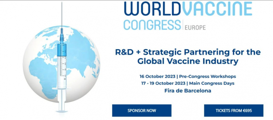 太阳集团首次亮相World Vaccine Congress 2023（世界欧洲疫苗大会）
